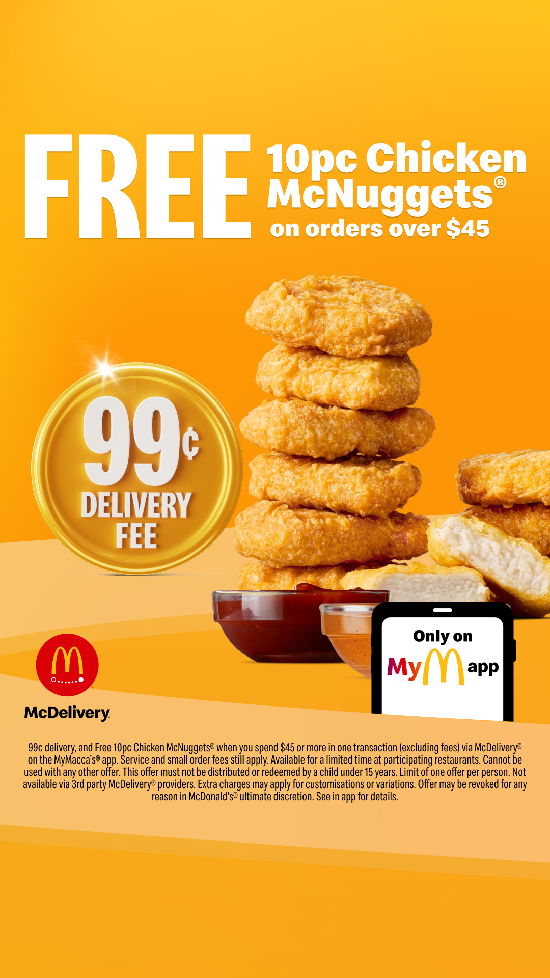 McDonald's Facebook ad from May 10, 2026
