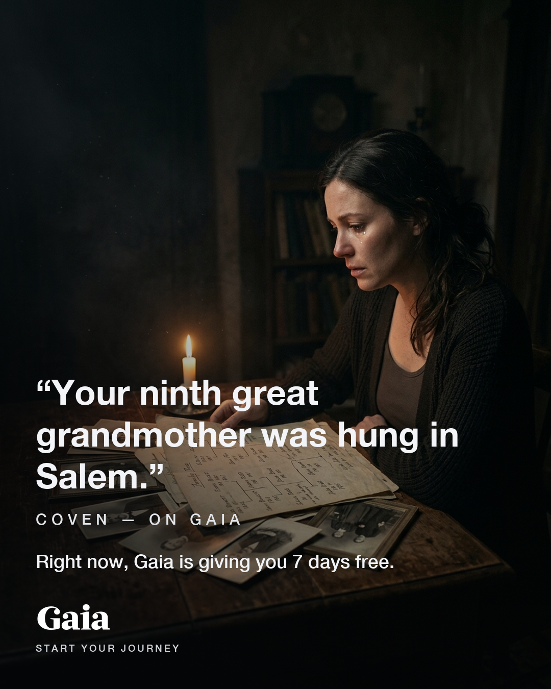 Gaia Facebook ad