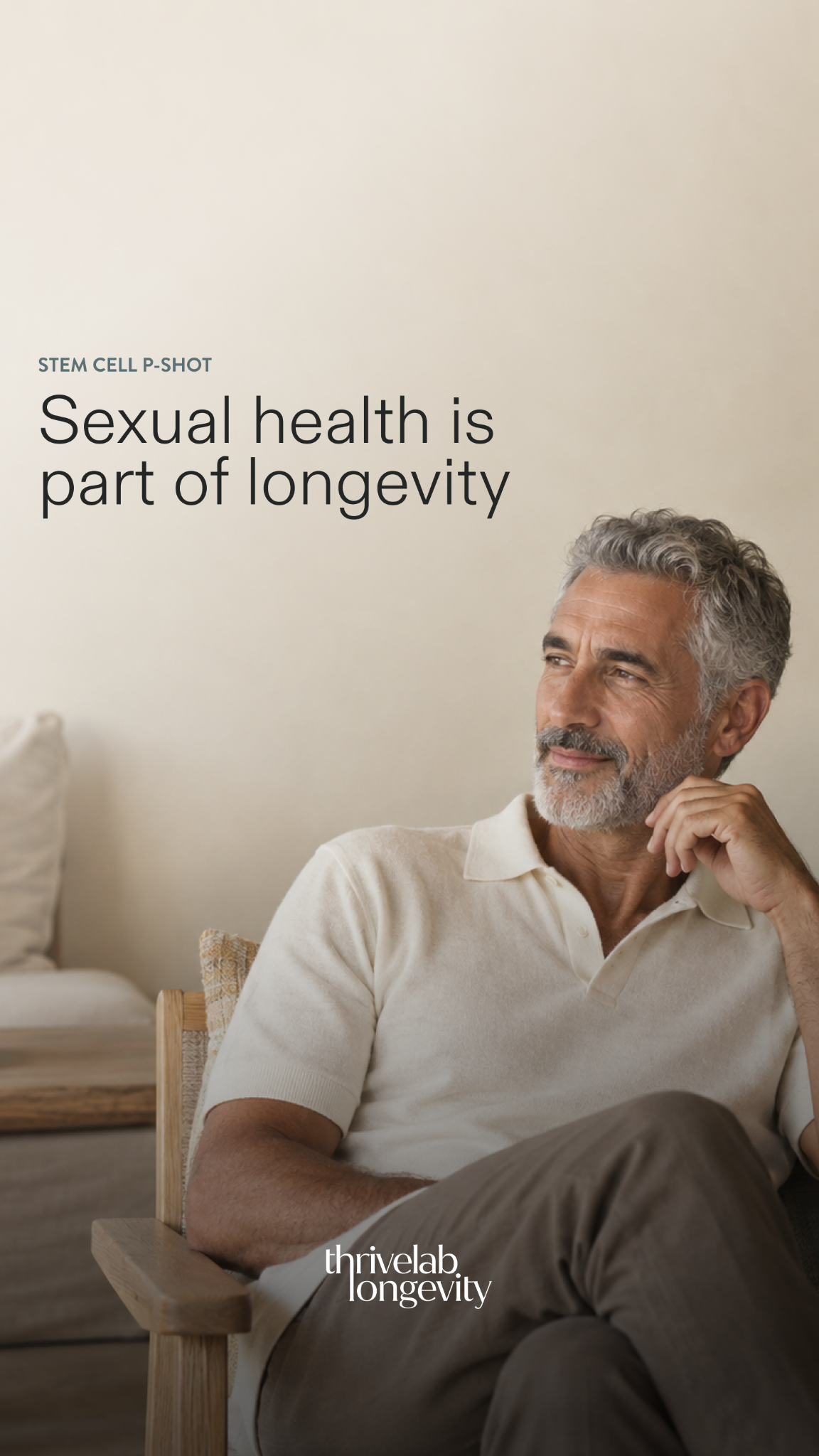 Thrivelab Longevity Facebook ad: $2,195 Launch Offer