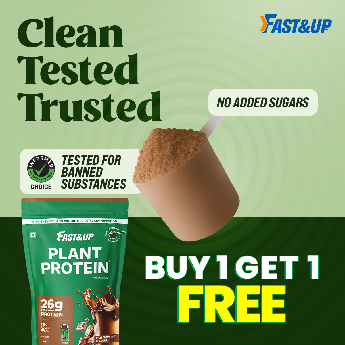 Fast&Up India Facebook ad
