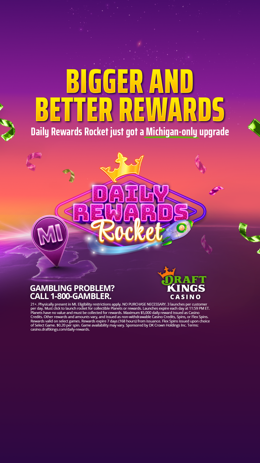 DraftKings Casino Facebook ad