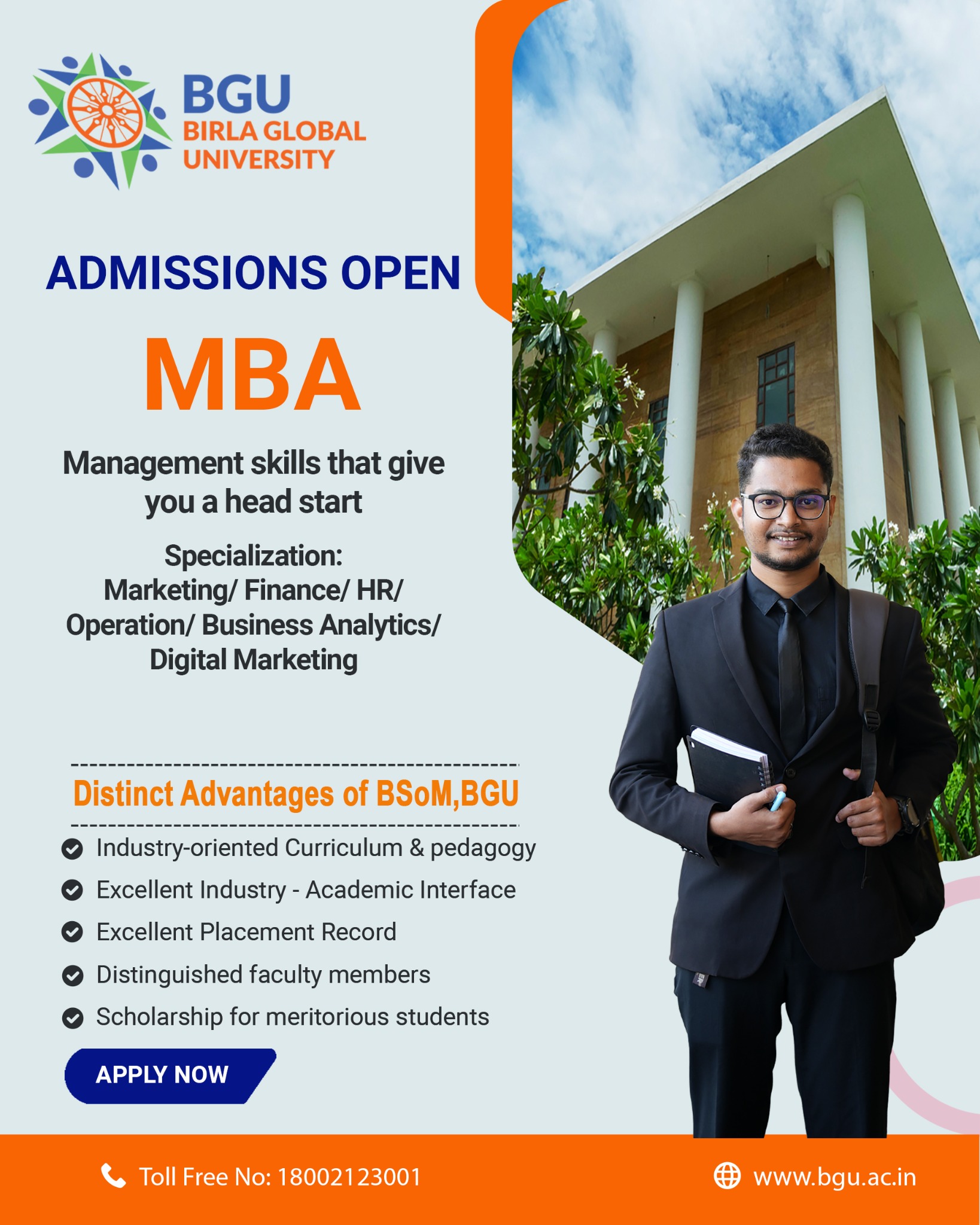 Birla Global University Bhubaneswar Facebook ad