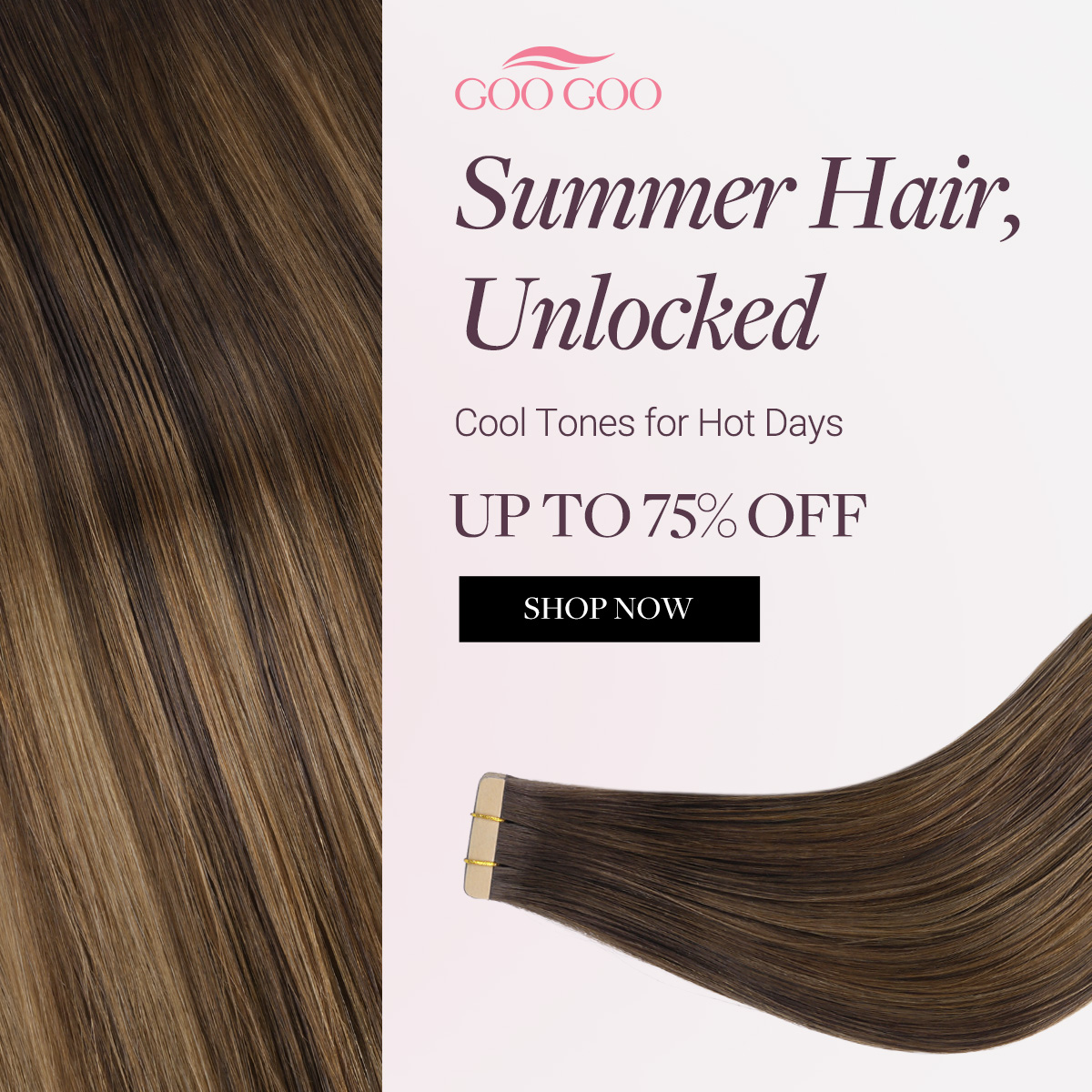 GOO GOO Hair Facebook ad