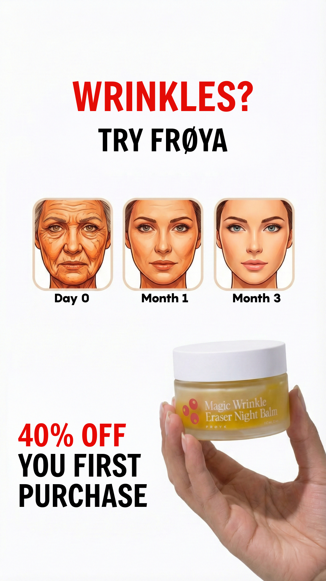 Frøya Organics Facebook ad