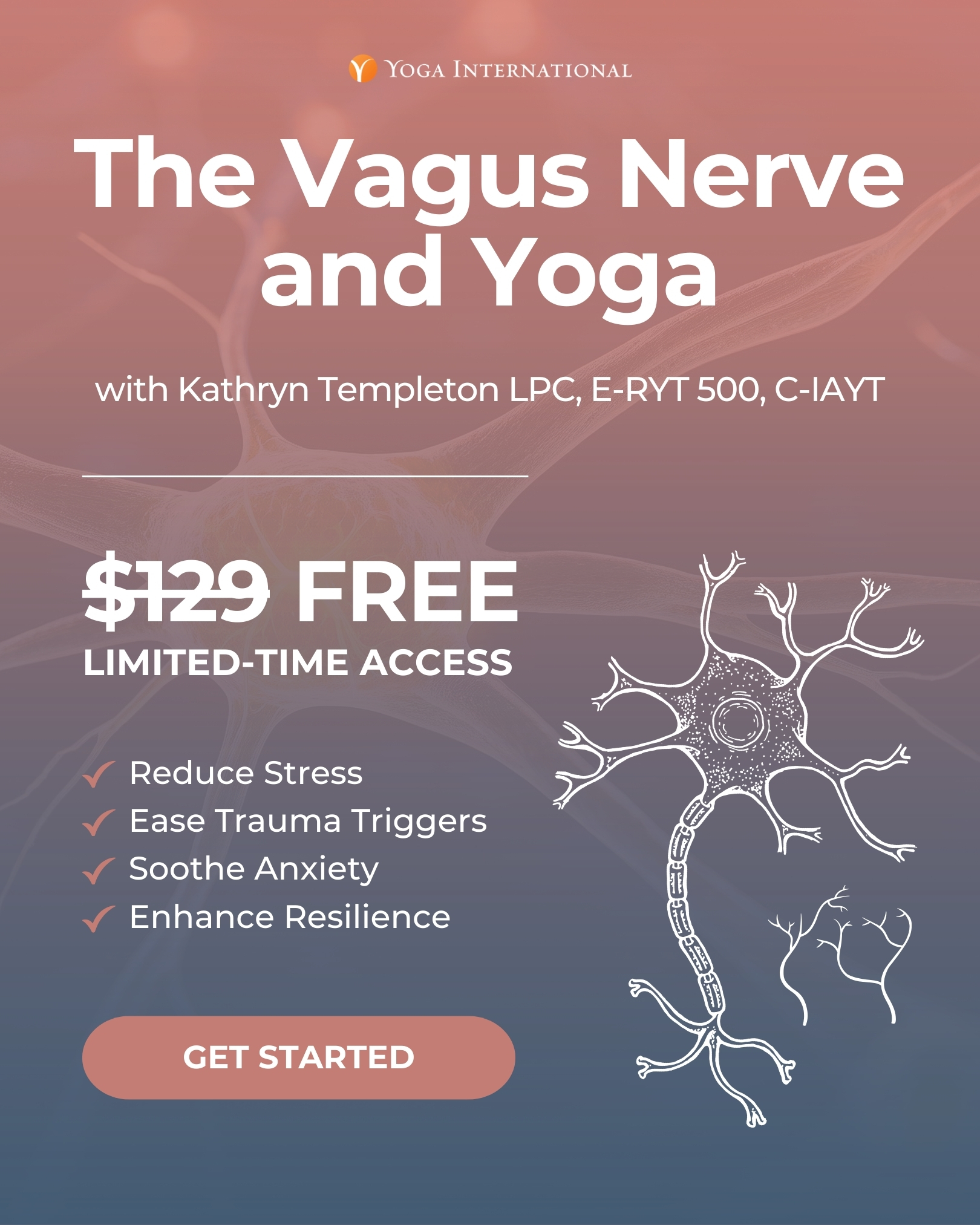 Yoga International Facebook ad