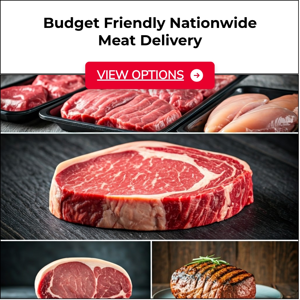 SmartSearches Central Facebook ad: Budget Friendly Nationwide Meat Delivery: