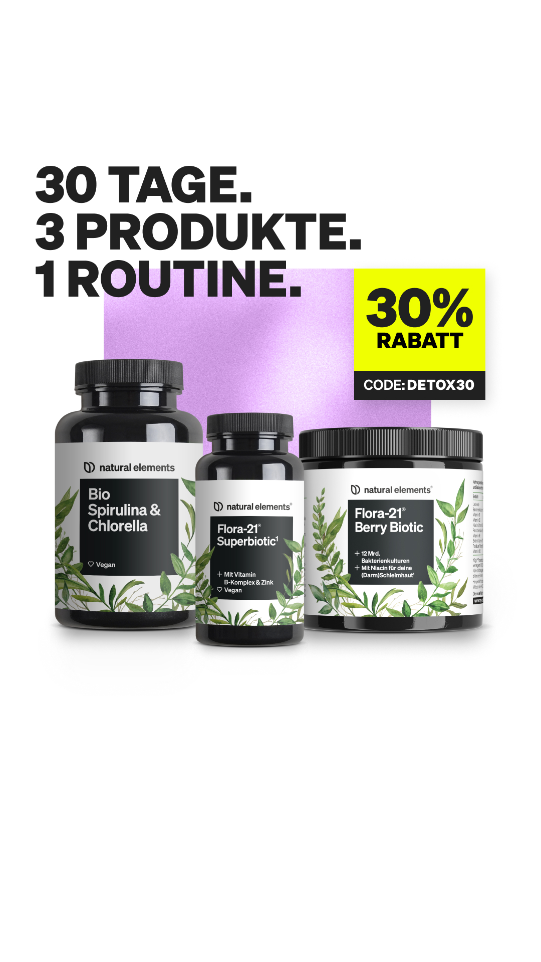 natural elements Facebook ad