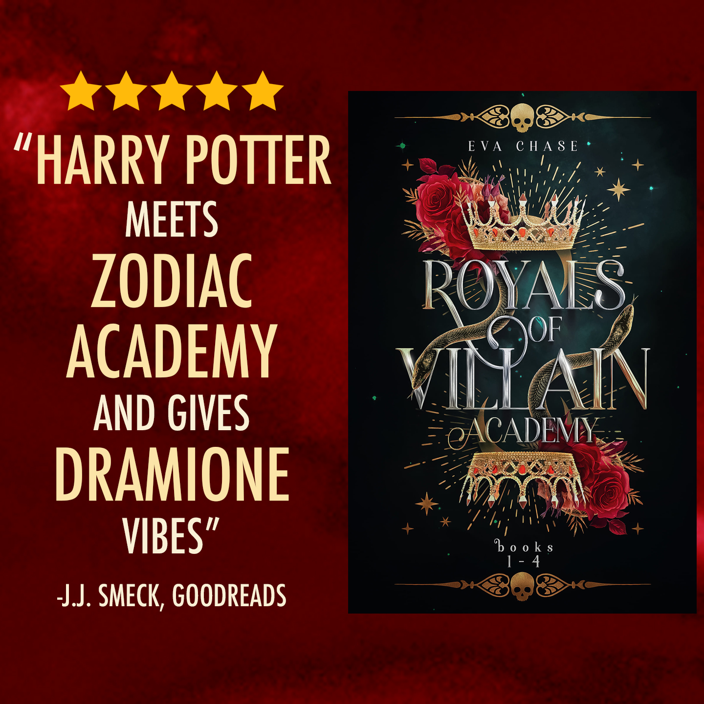 Eva Chase - Magical Reverse Harem Books Facebook ad