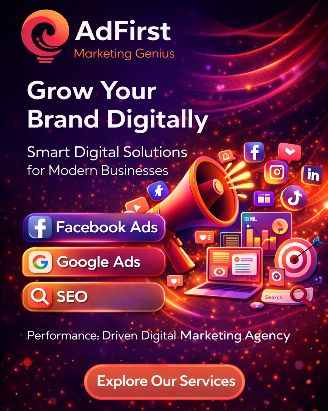 AdFirst Facebook ad from Mar 2, 2026