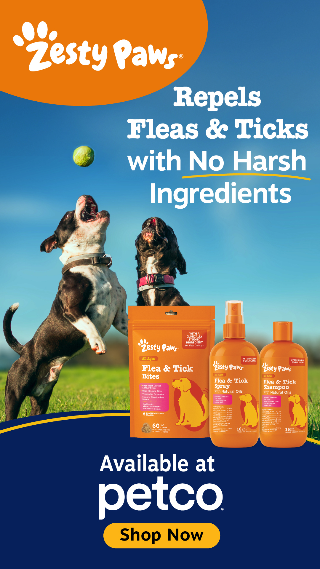 Zesty Paws Facebook ad