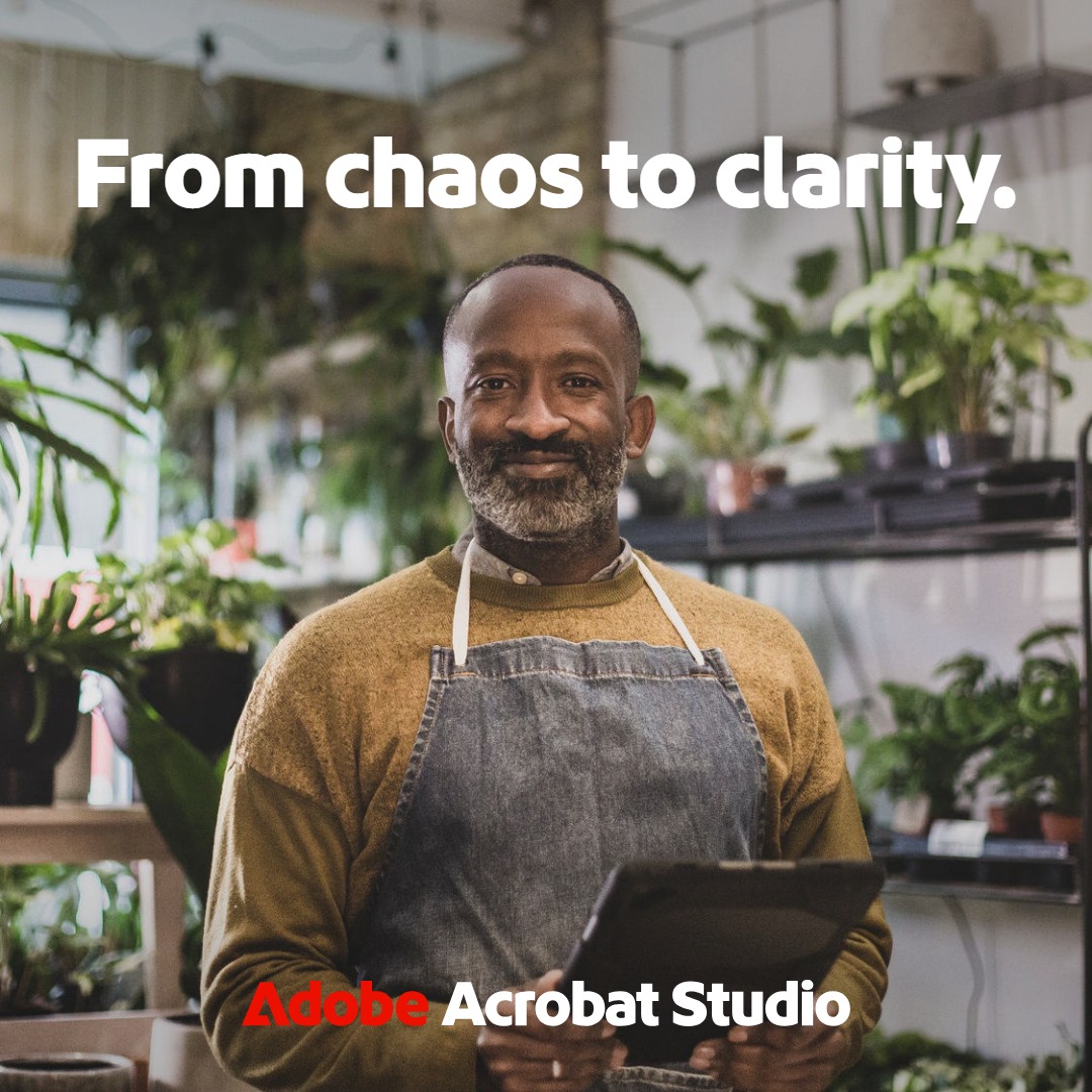 Adobe Acrobat Facebook ad