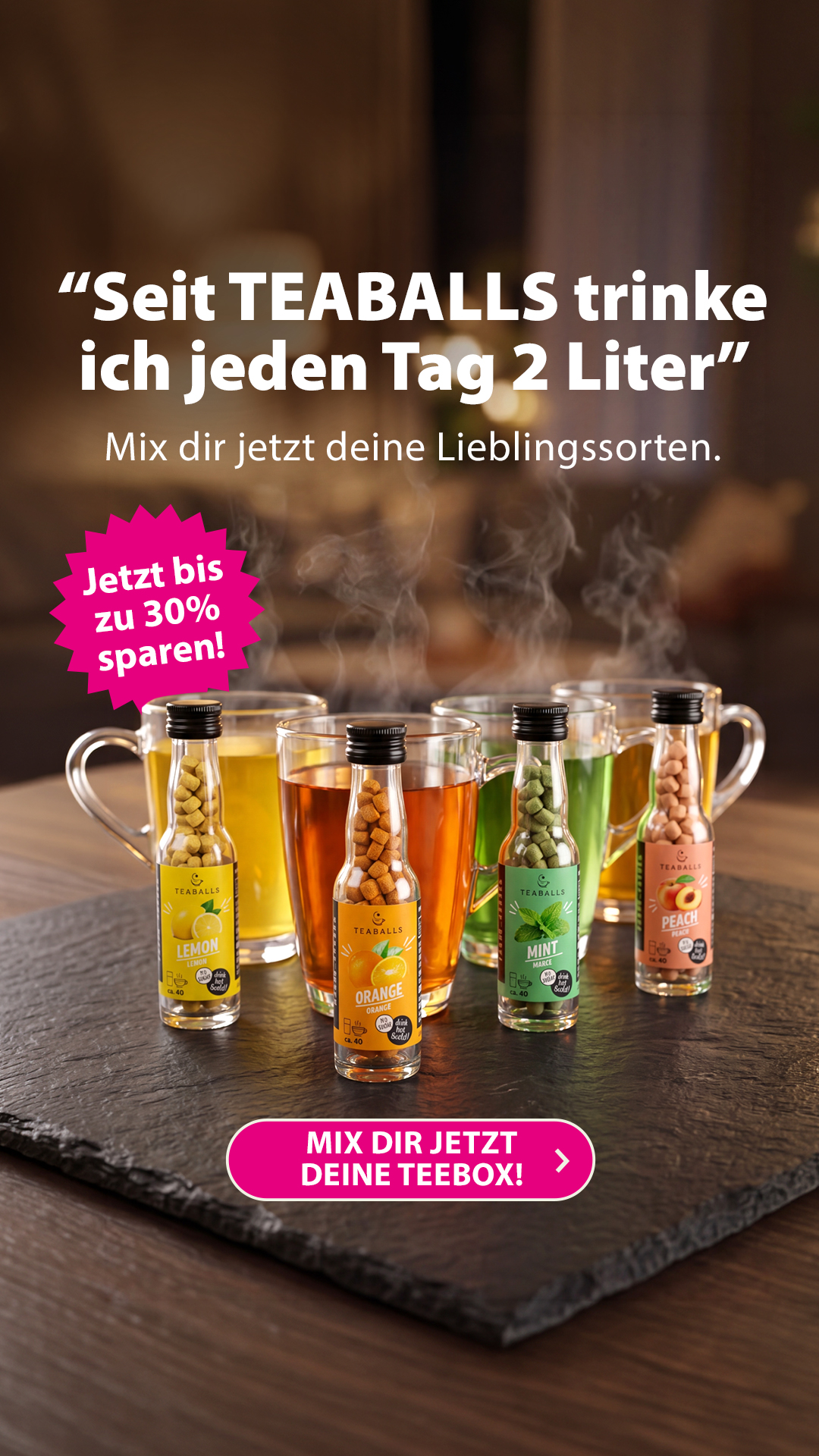 Teaballs Facebook ad