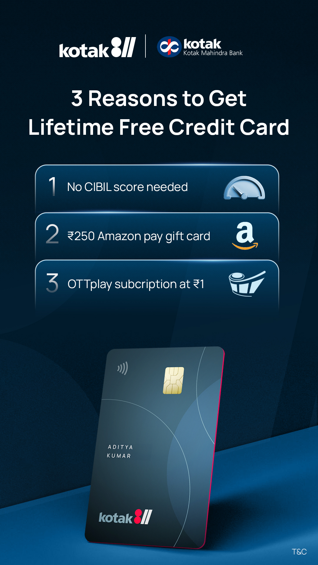 Kotak811 Facebook ad