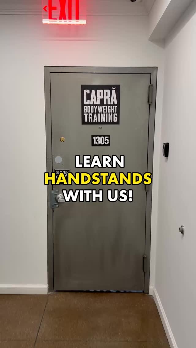 Capră - Bodyweight Training Facebook ad: Handstands are SO.MUCH.FUN.
