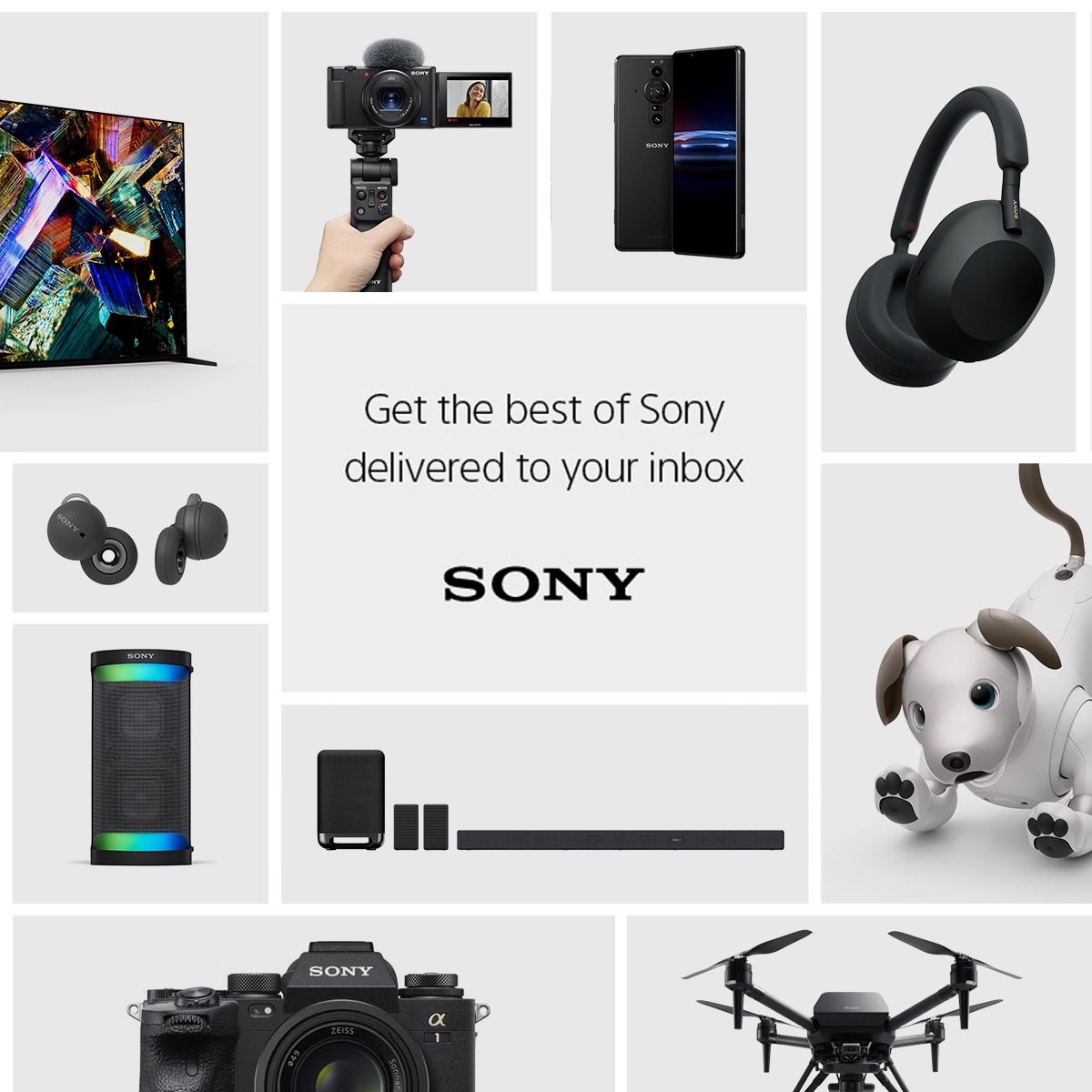 Sony Electronics Facebook ad