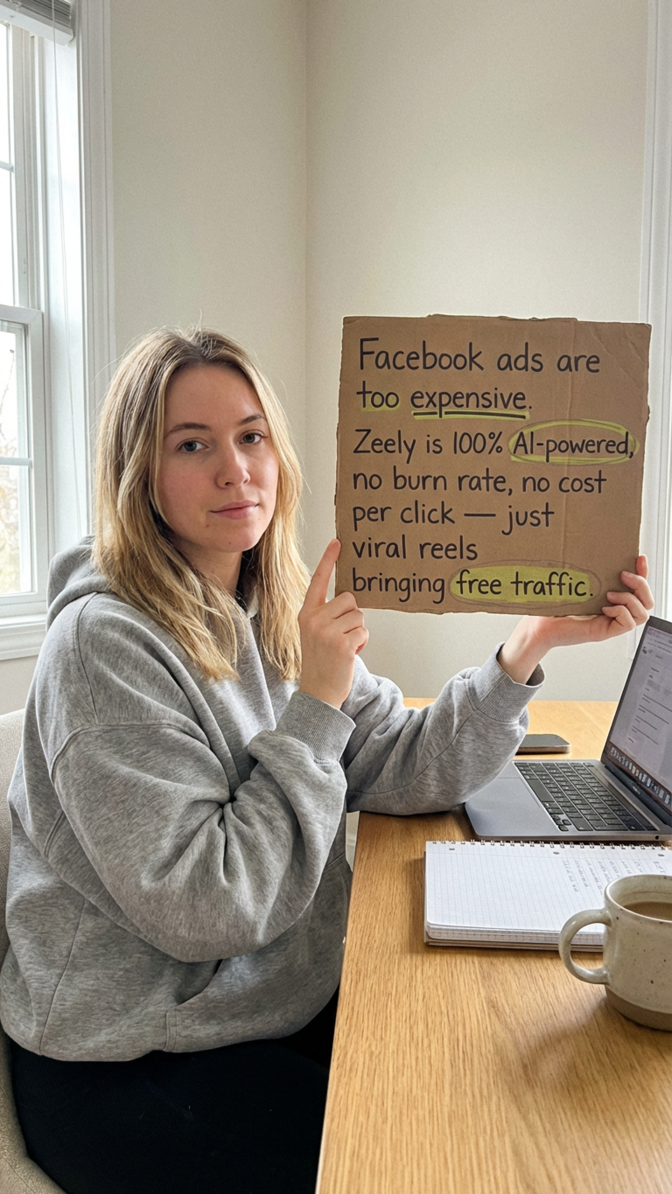 Zeely Facebook ad