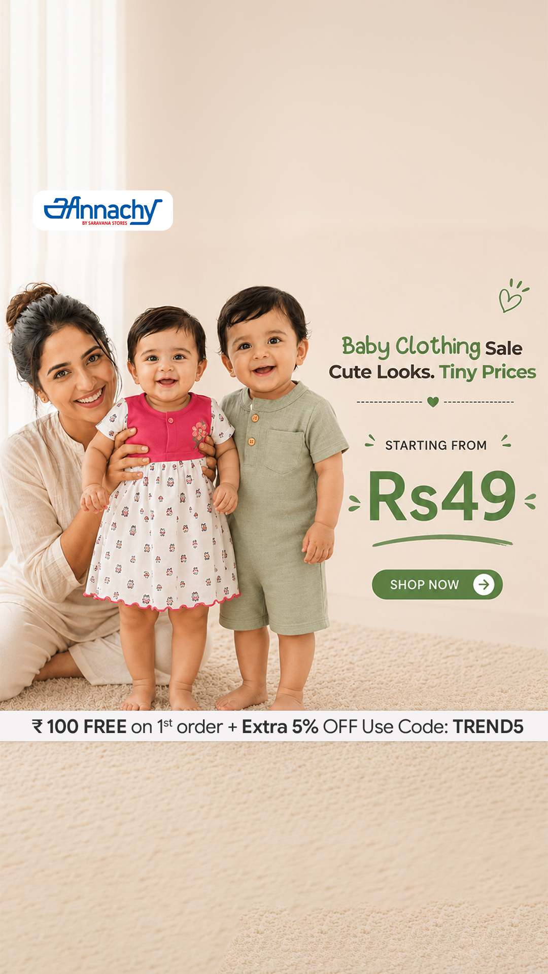 Annachy Shopping App - by Super Saravana Stores Facebook ad