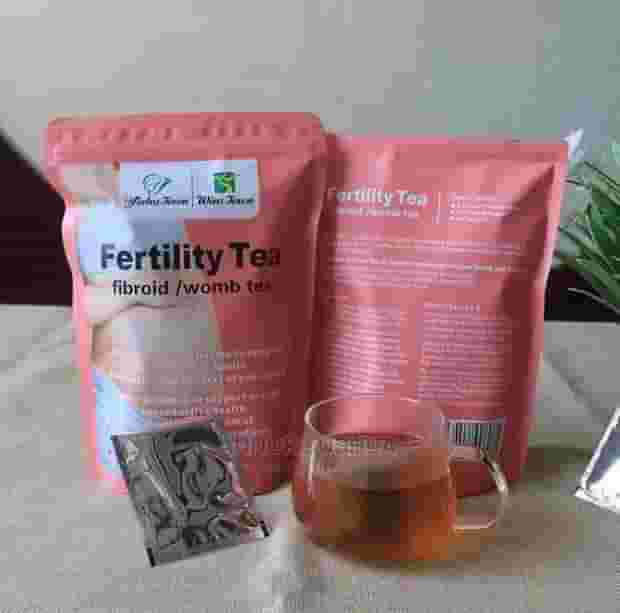 Natural Herb Facebook ad: FERTILITY SOLUTION TEA