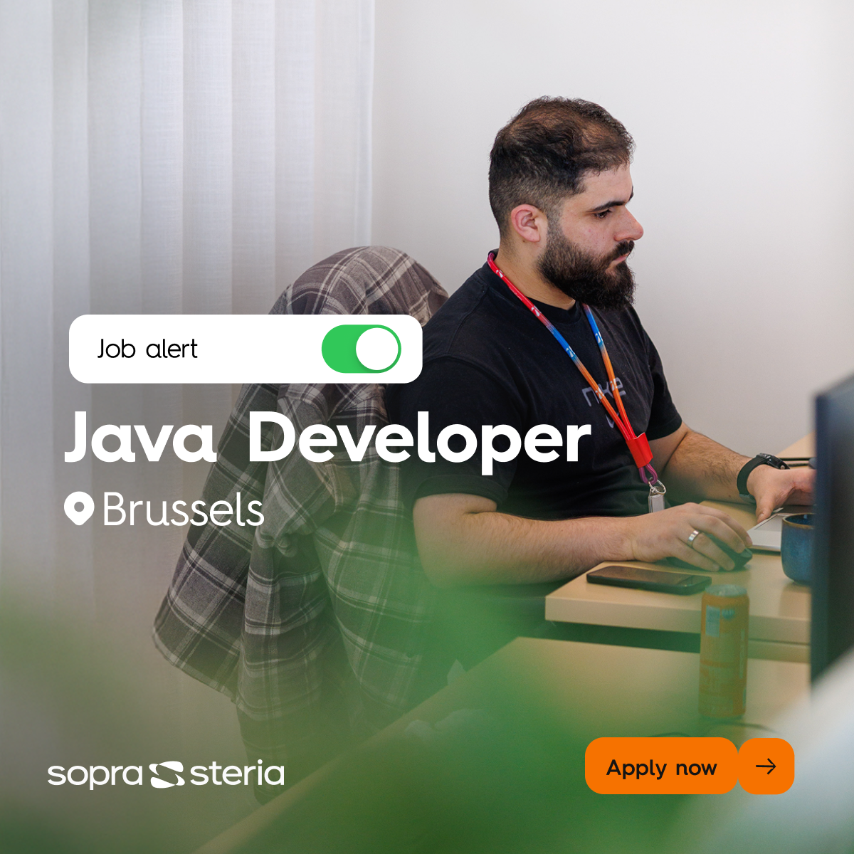 Sopra Steria Benelux Facebook ad