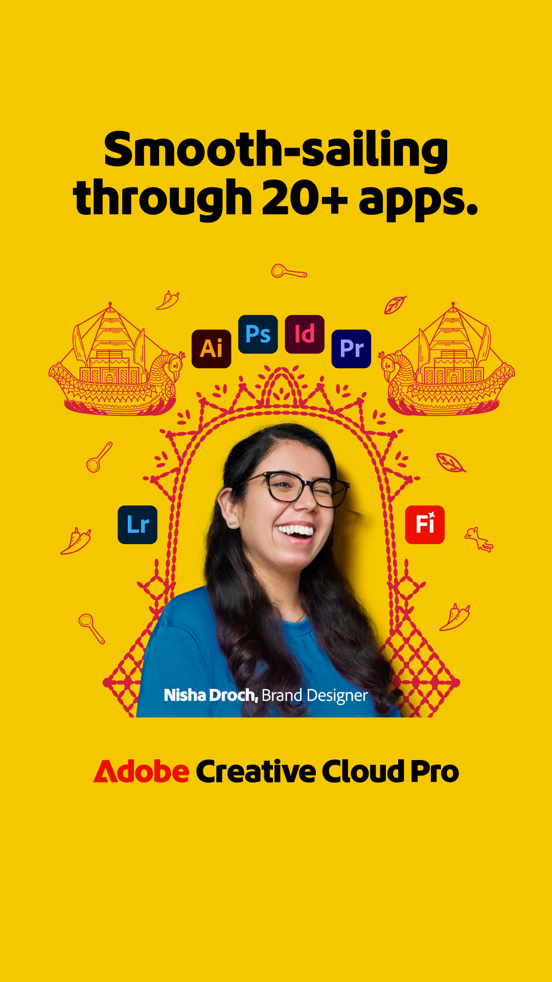 Adobe Creative Cloud Facebook ad