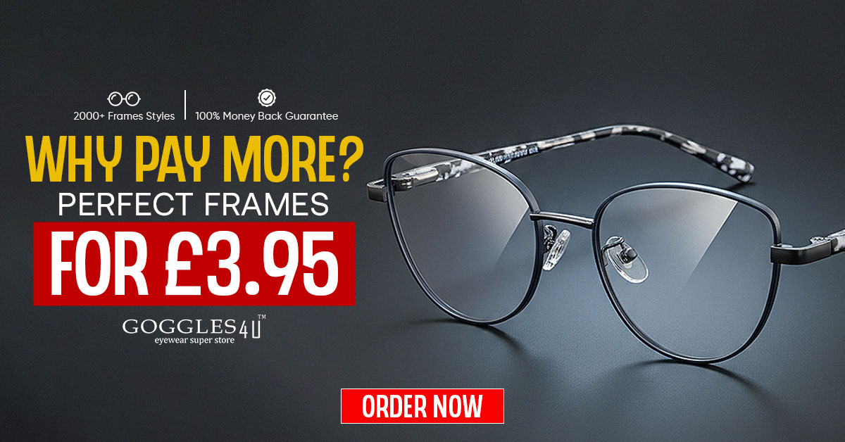 Goggles4U UK Glasses Facebook ad