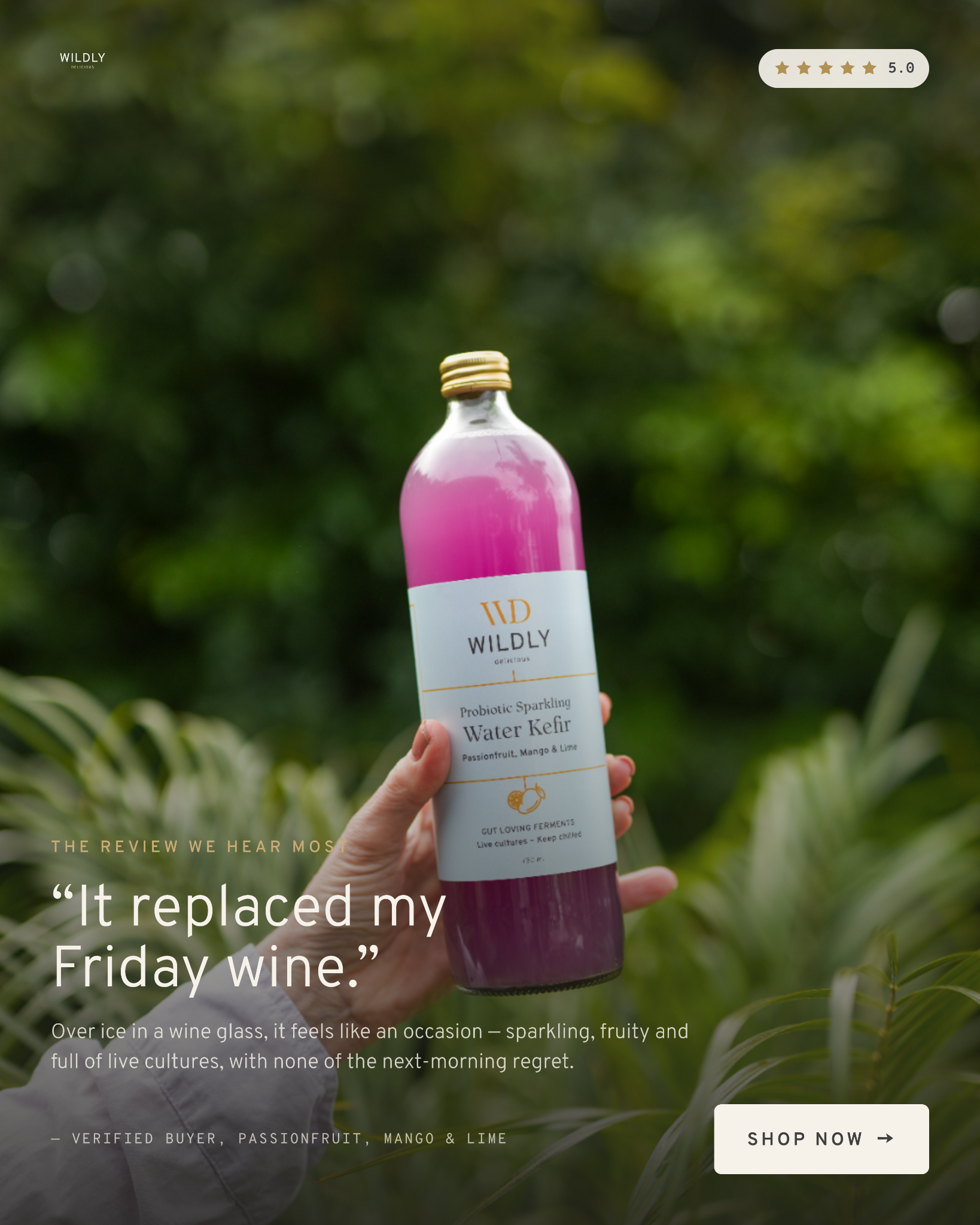 Wildly NZ Facebook ad