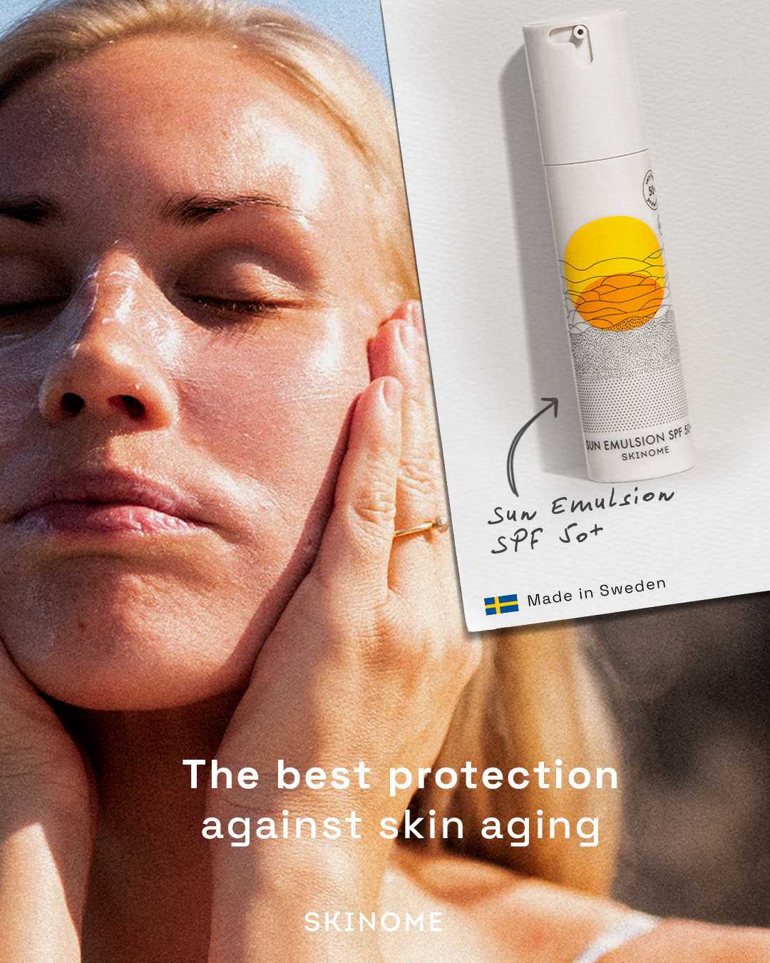 Skinome Facebook ad