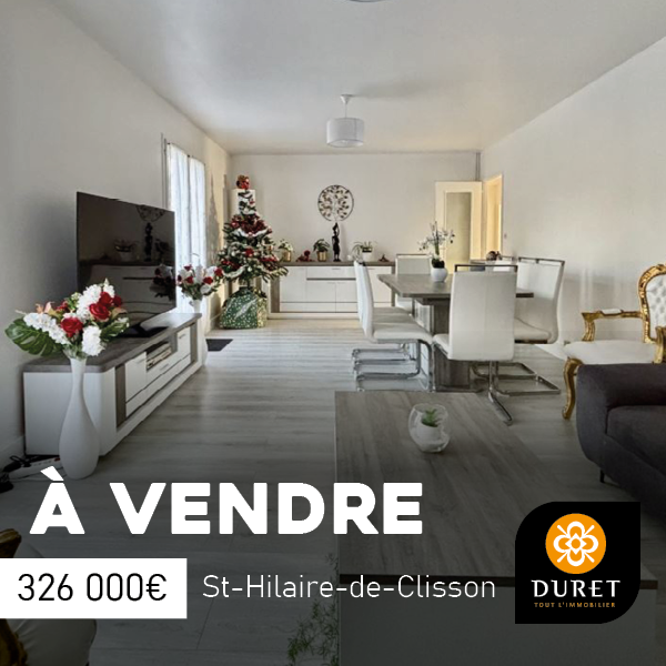 Agence Duret Clisson Facebook ad: À Clisson, trouvez la maison de vos rêves!