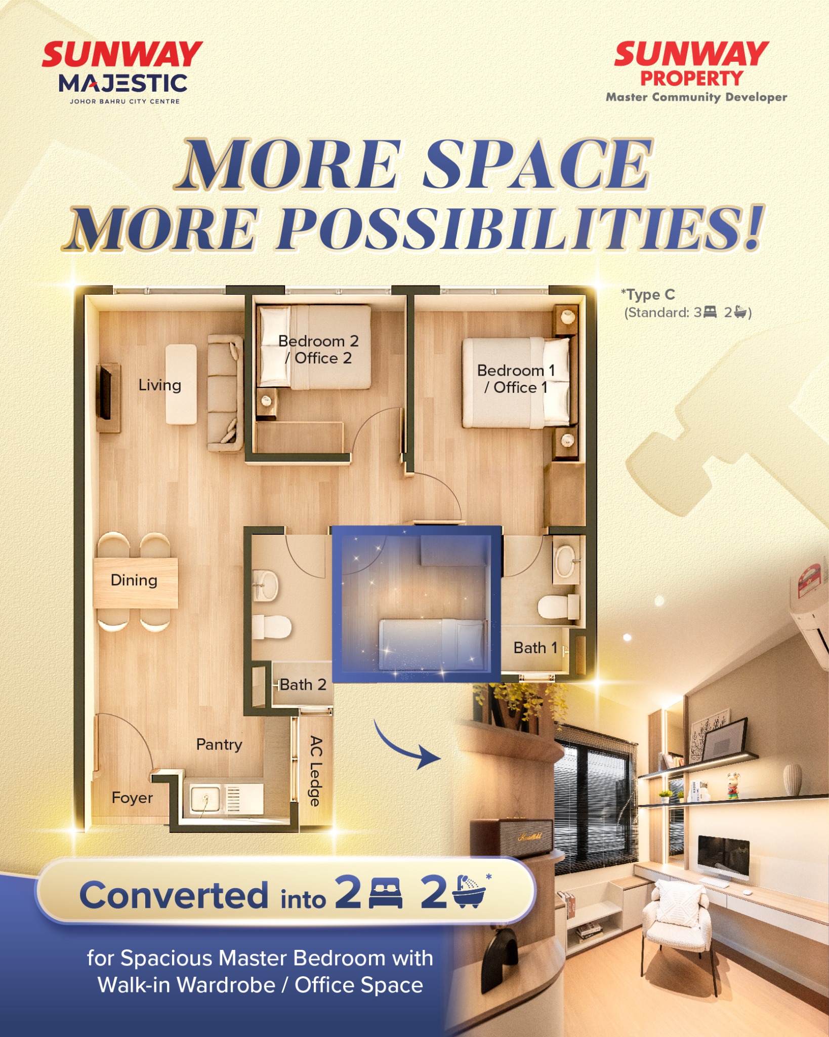 Sunway City Iskandar Puteri Facebook ad