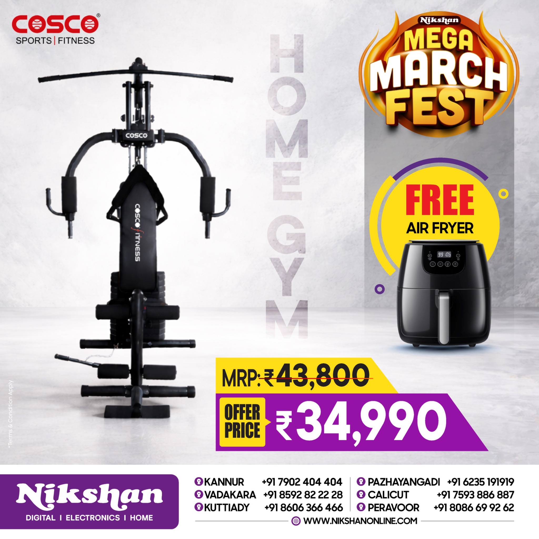 Nikshan Electronics Facebook ad