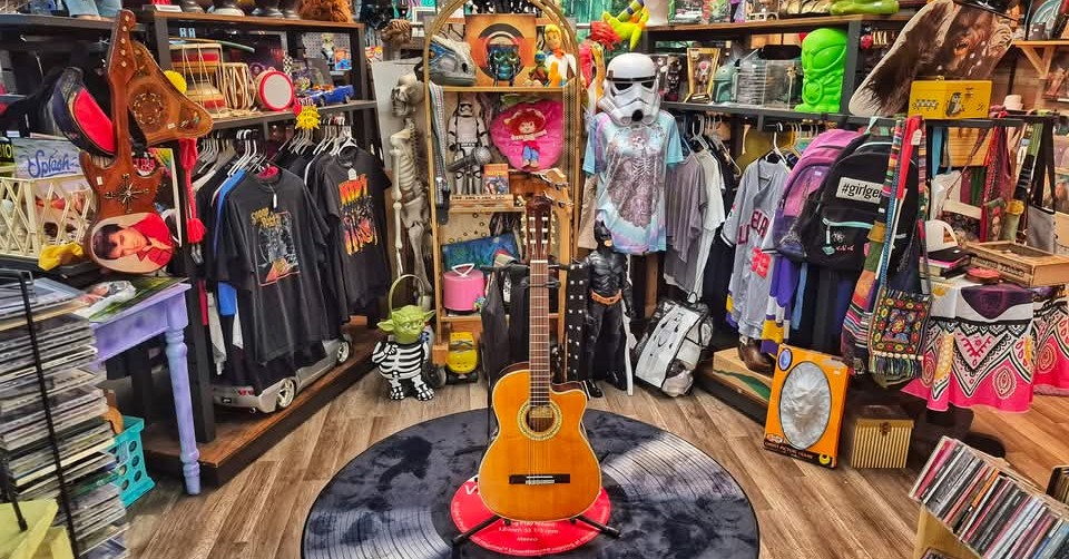 Blue Mountain Rustic Facebook ad: We're not just an antique store, we're an…