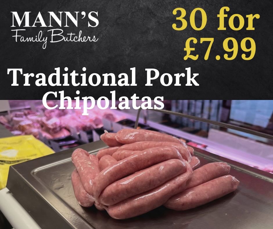 Manns Family Butchers Facebook ad