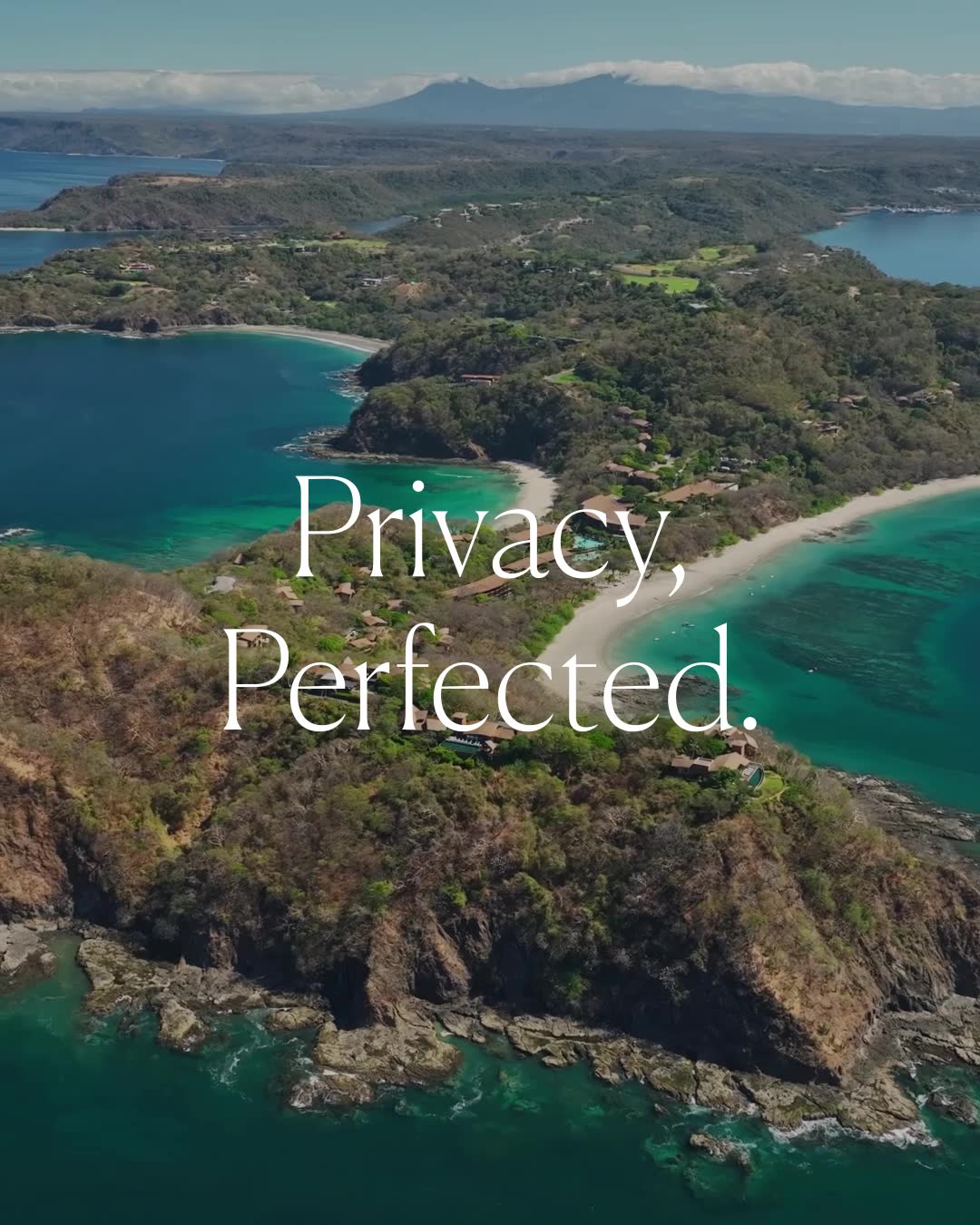 Exclusive Resorts Facebook ad: Private by Design