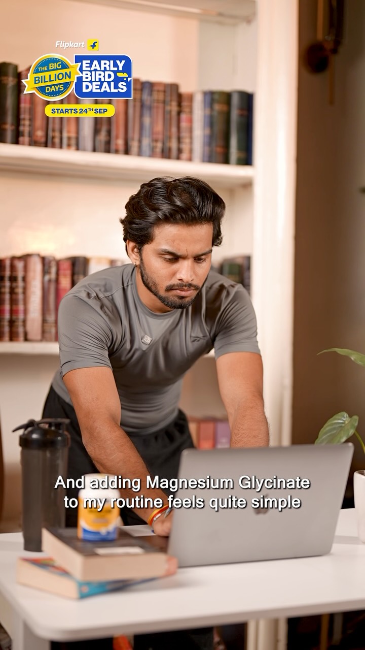 Flipkart Facebook ad: Calm mind. Better sleep.