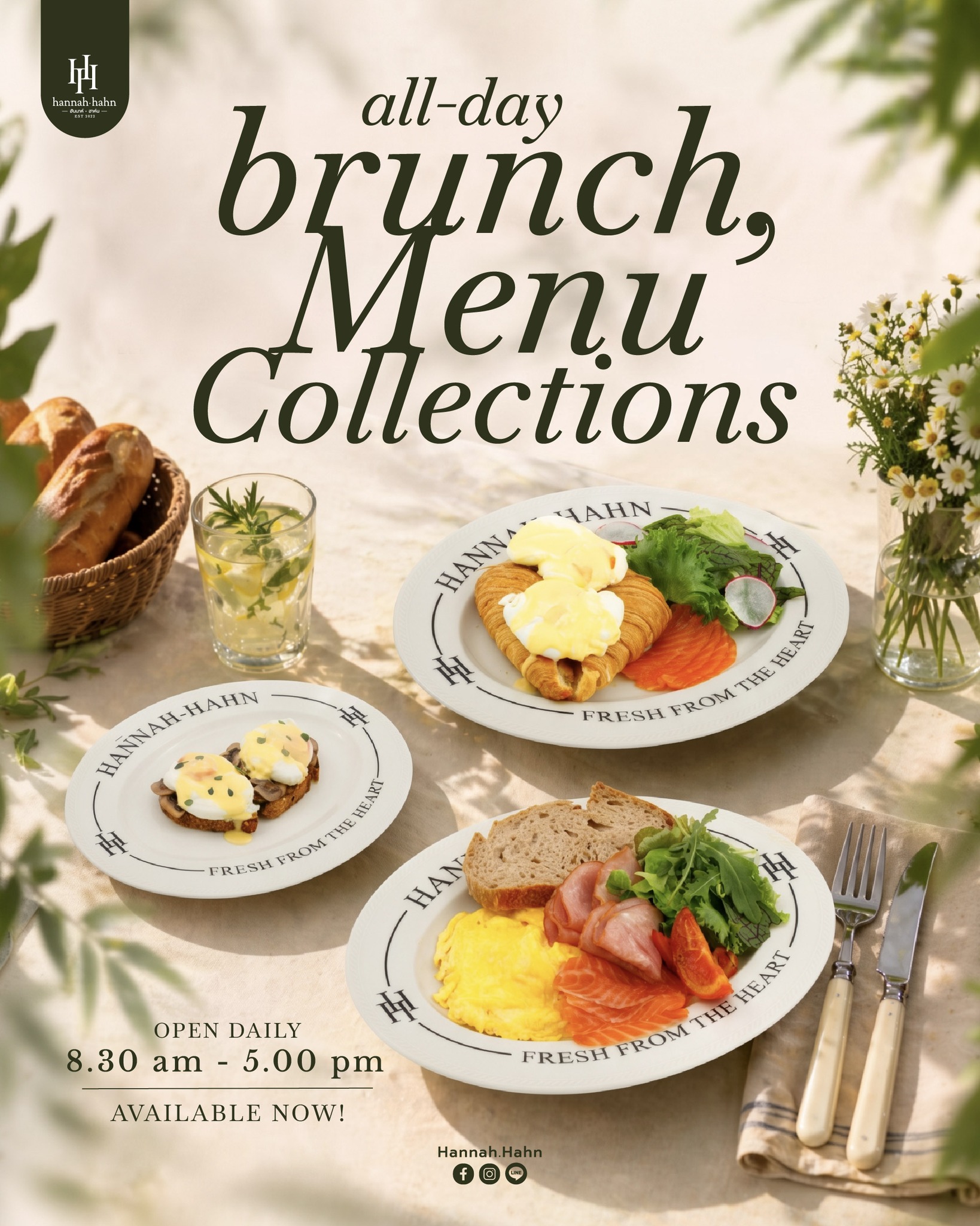 Hannah.Hahn Facebook ad: All-day Brunch is here at Hannah.Hahn
