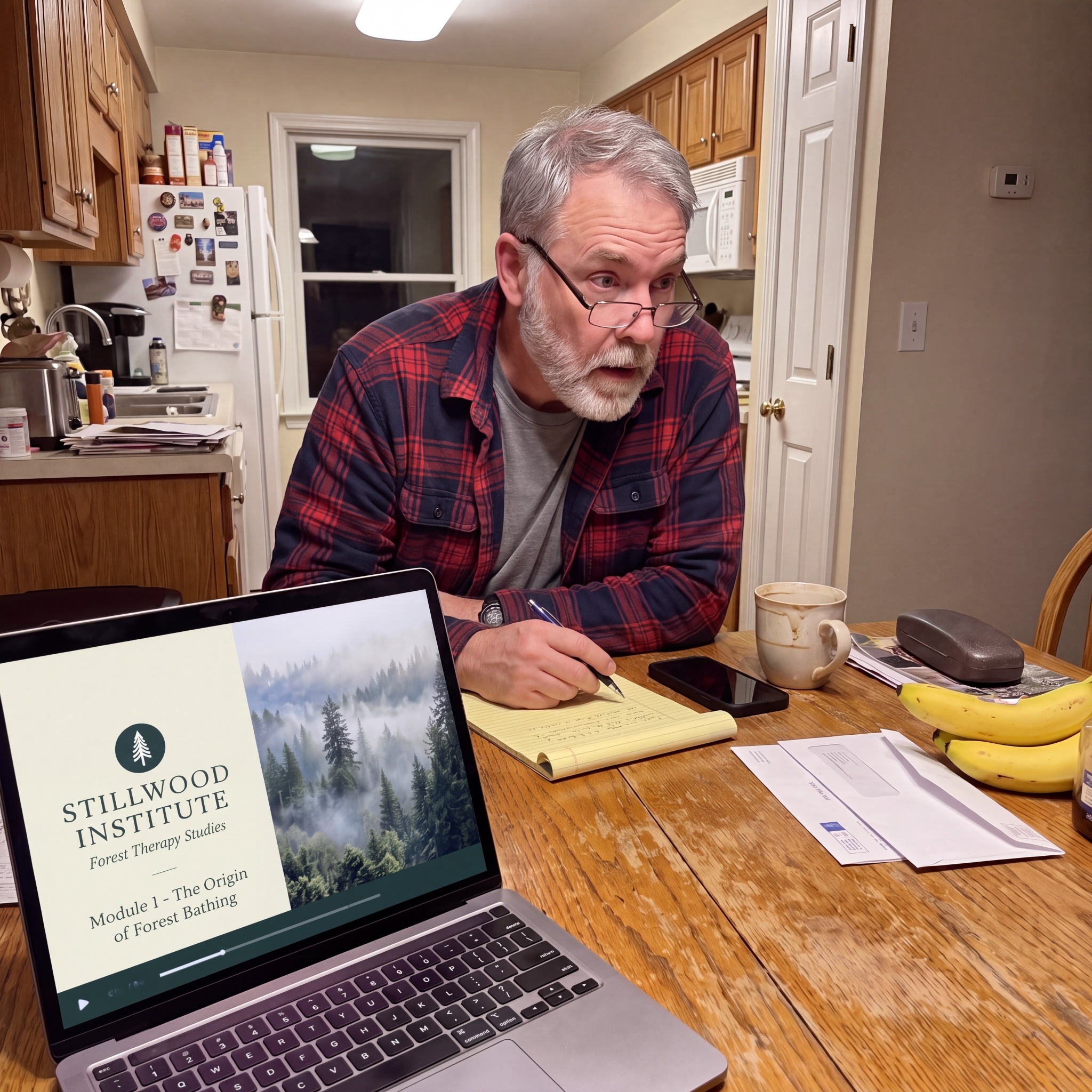 Stillwood Institute Facebook ad: Give Your Curiosity a Place to Grow