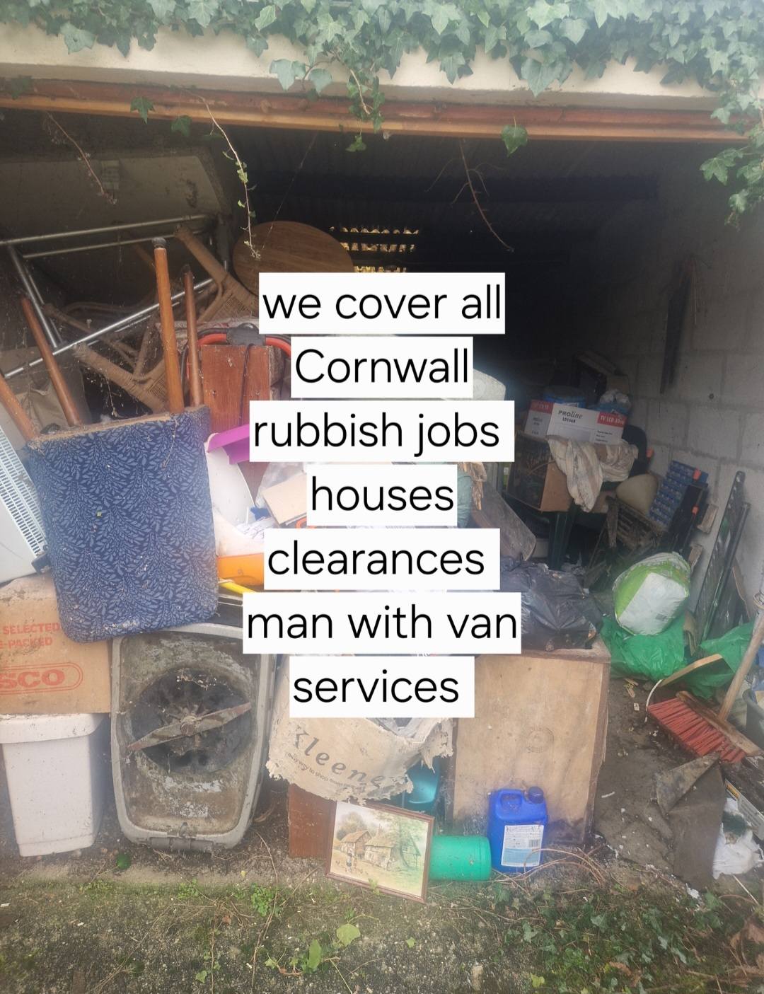 D&S Rubbish & House Clearances Cornwall Facebook ad