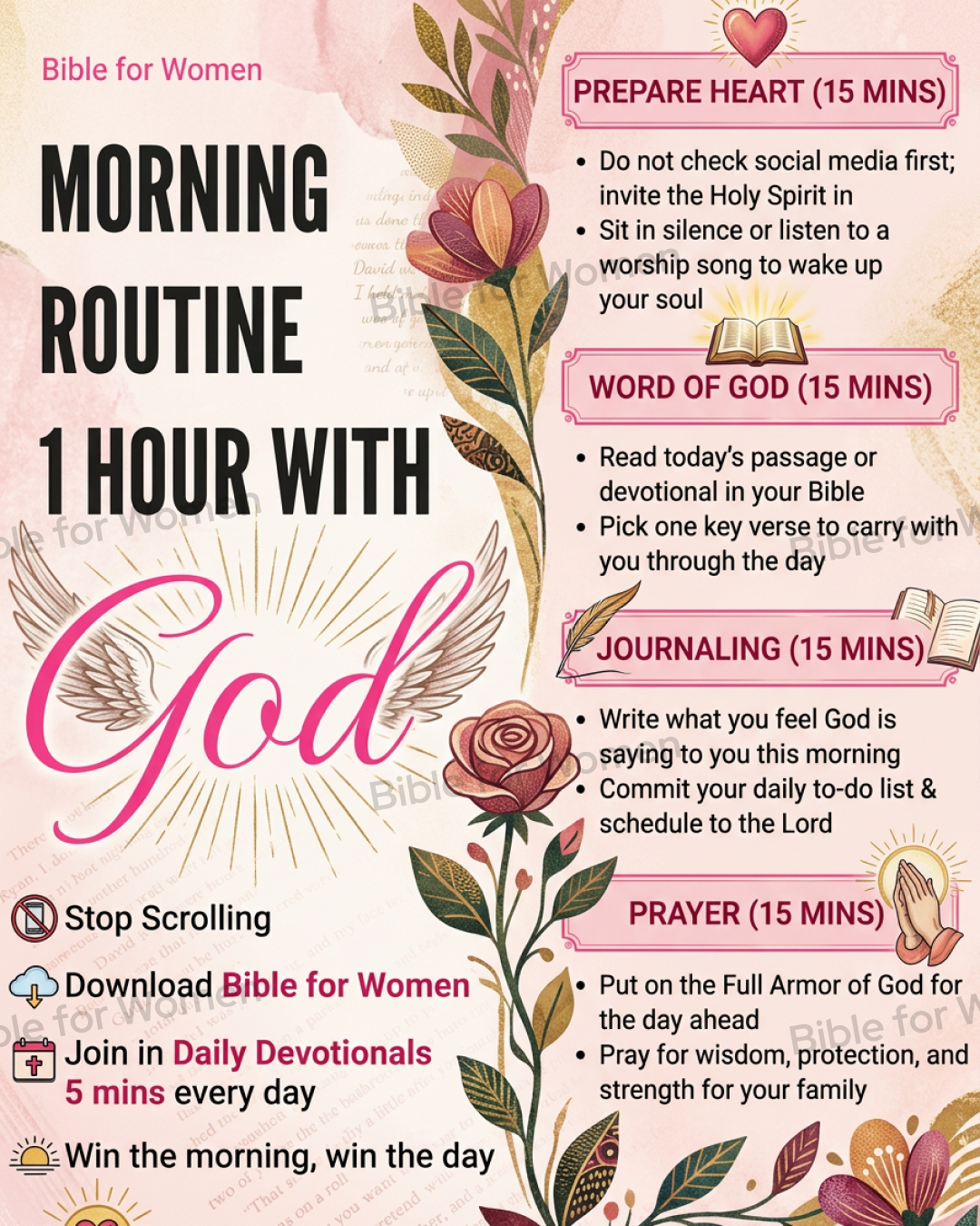 Bible for Women Facebook ad
