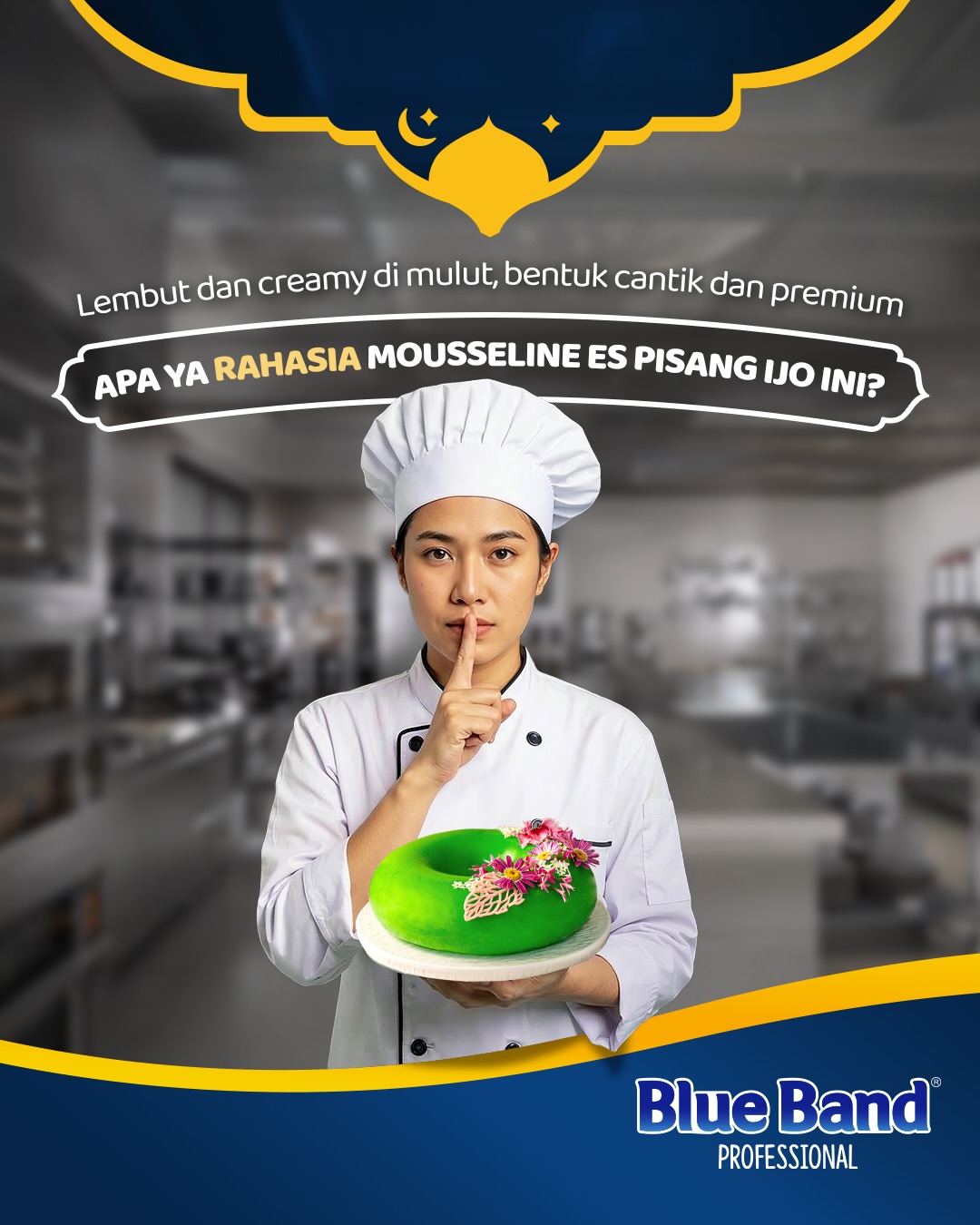 Blue Band Kitchen Master Indonesia Facebook ad: Pernah penasaran kenapa martabak itu selalu sold out…