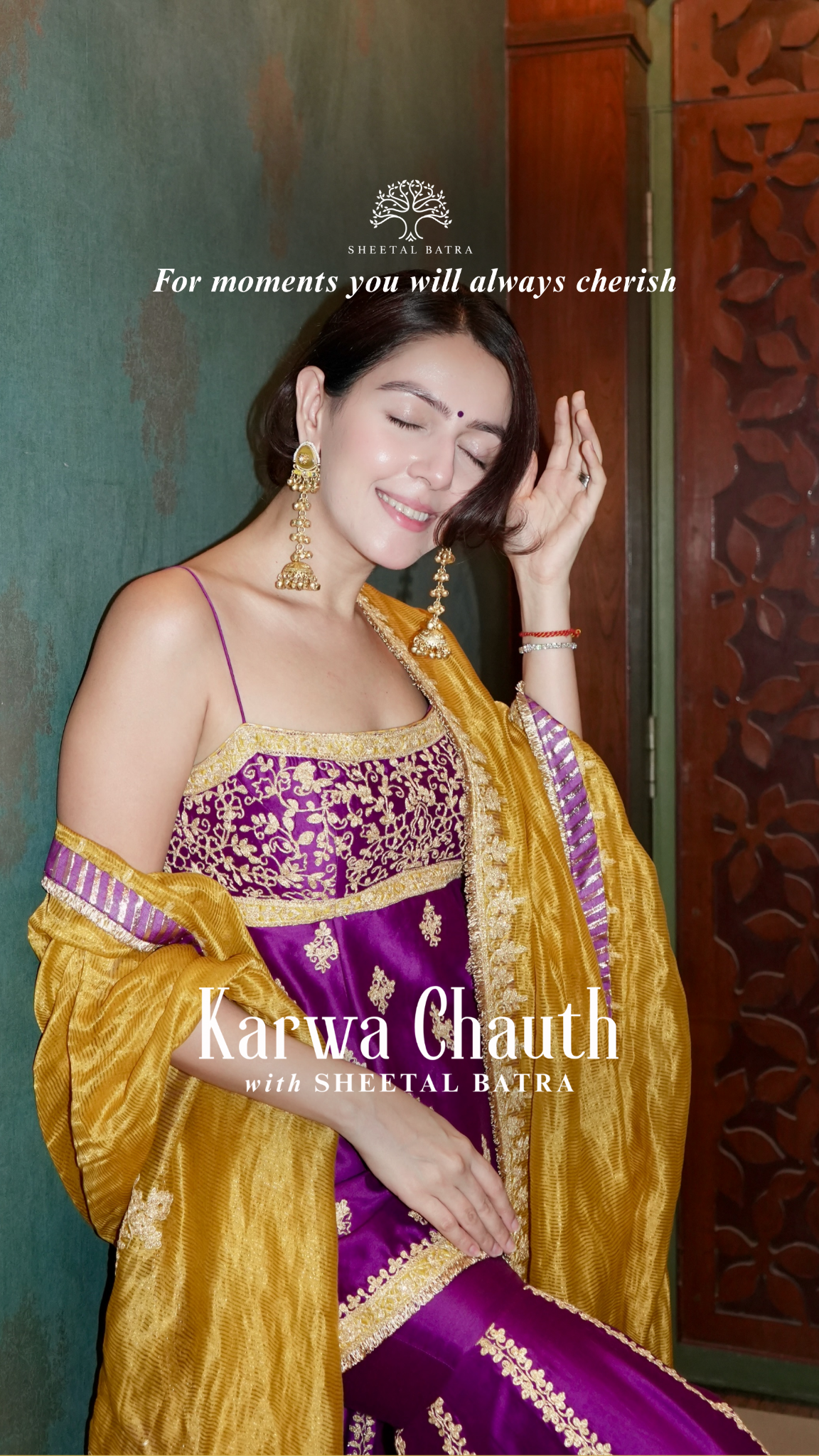 Sheetal Batra Facebook ad: Find Your Karwa Chauth Look