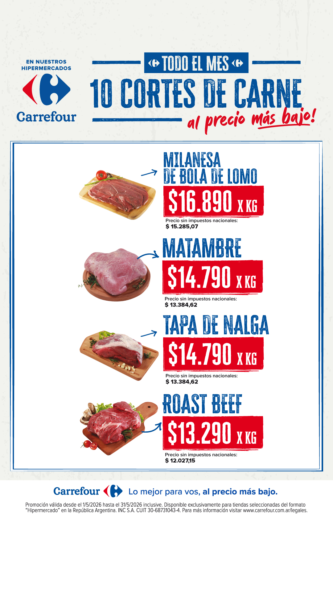 Carrefour Facebook ad