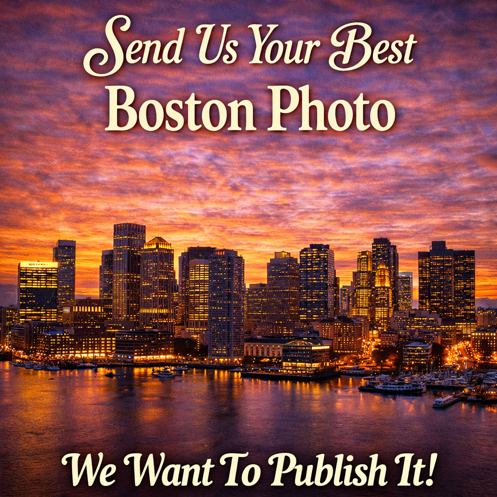 Silent Spark Press Facebook ad: Send Us Your Boston Photo