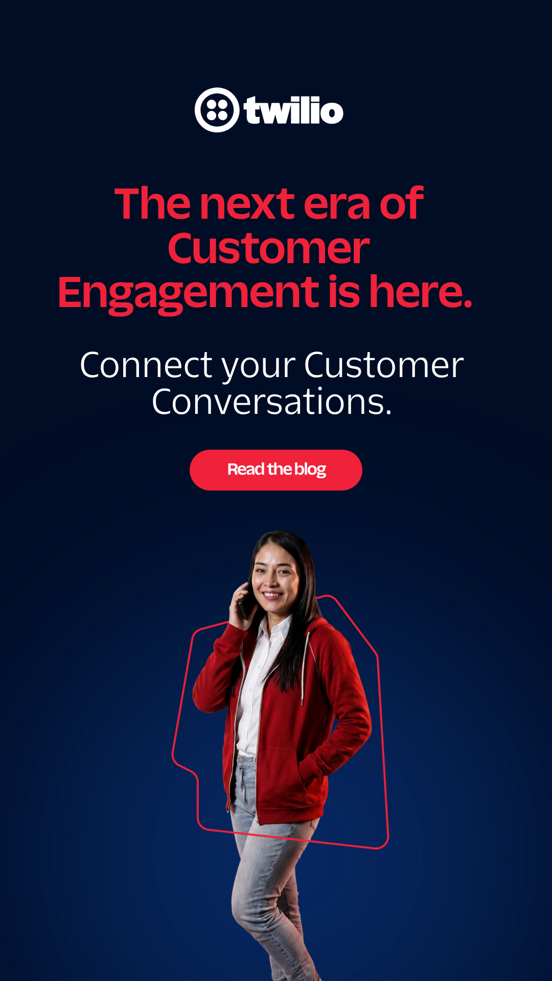 Twilio Facebook ad