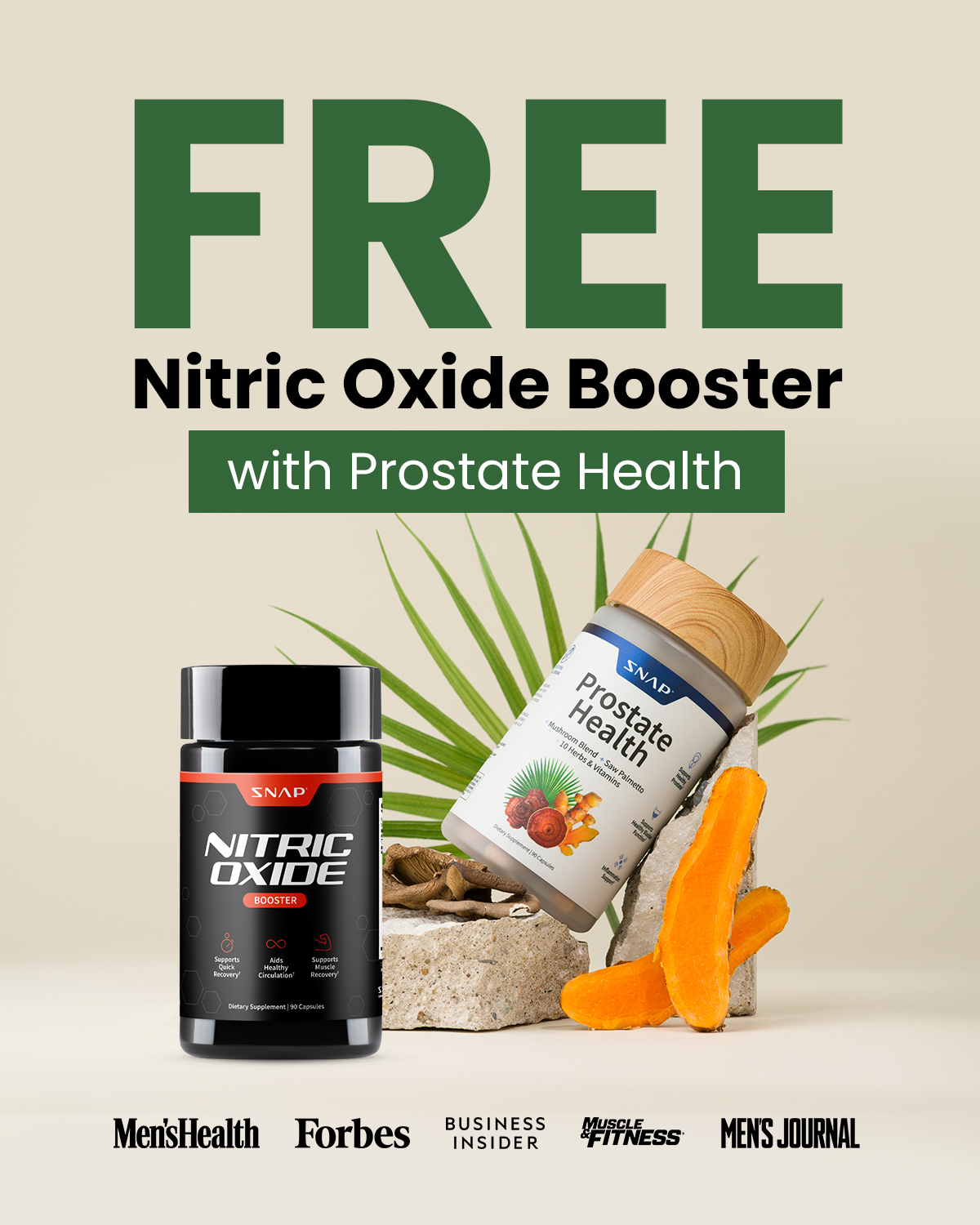 Snap Supplements Facebook ad