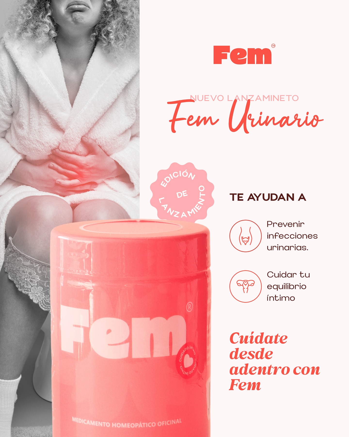 Fem Probiotics Facebook ad