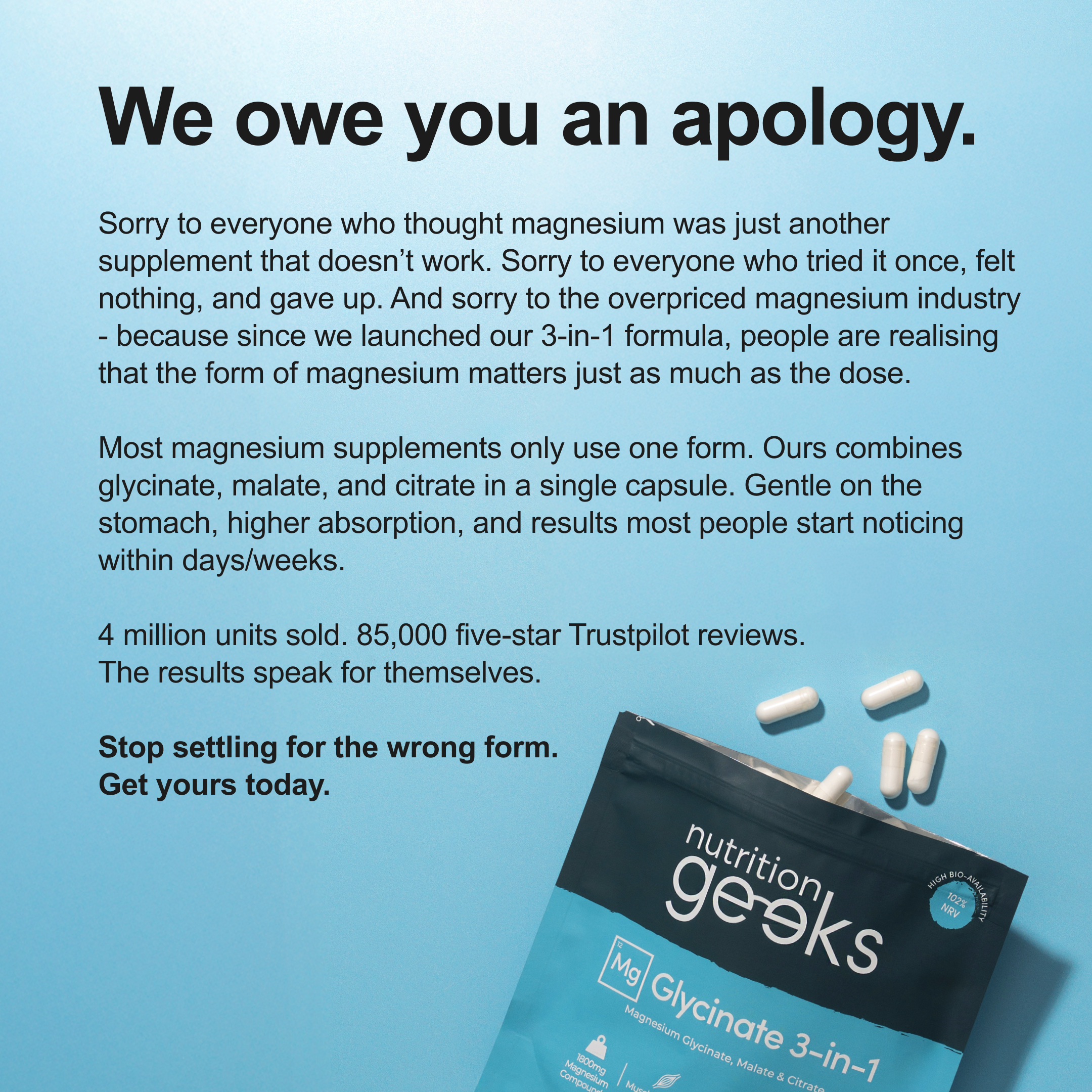 The Wellness Protocol Facebook ad
