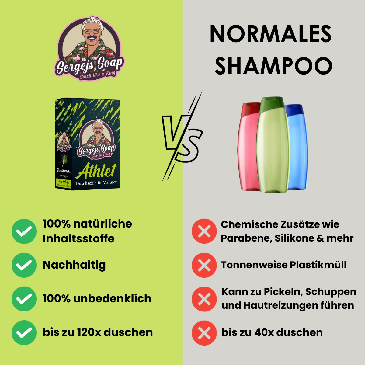 Sergej's Soap Facebook ad