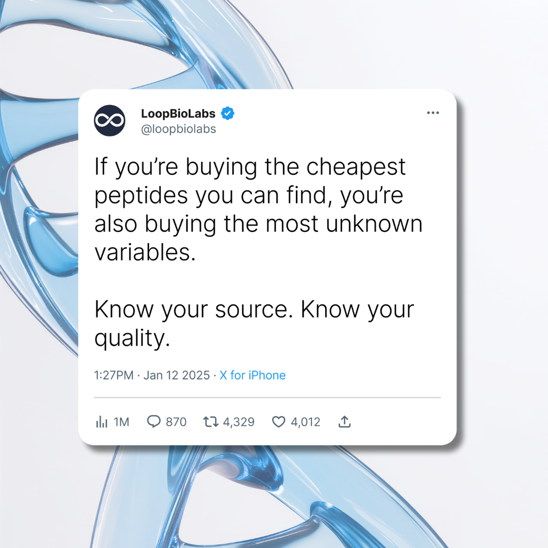 Loop Bio Labs Research Facebook ad from Jan 18, 2026