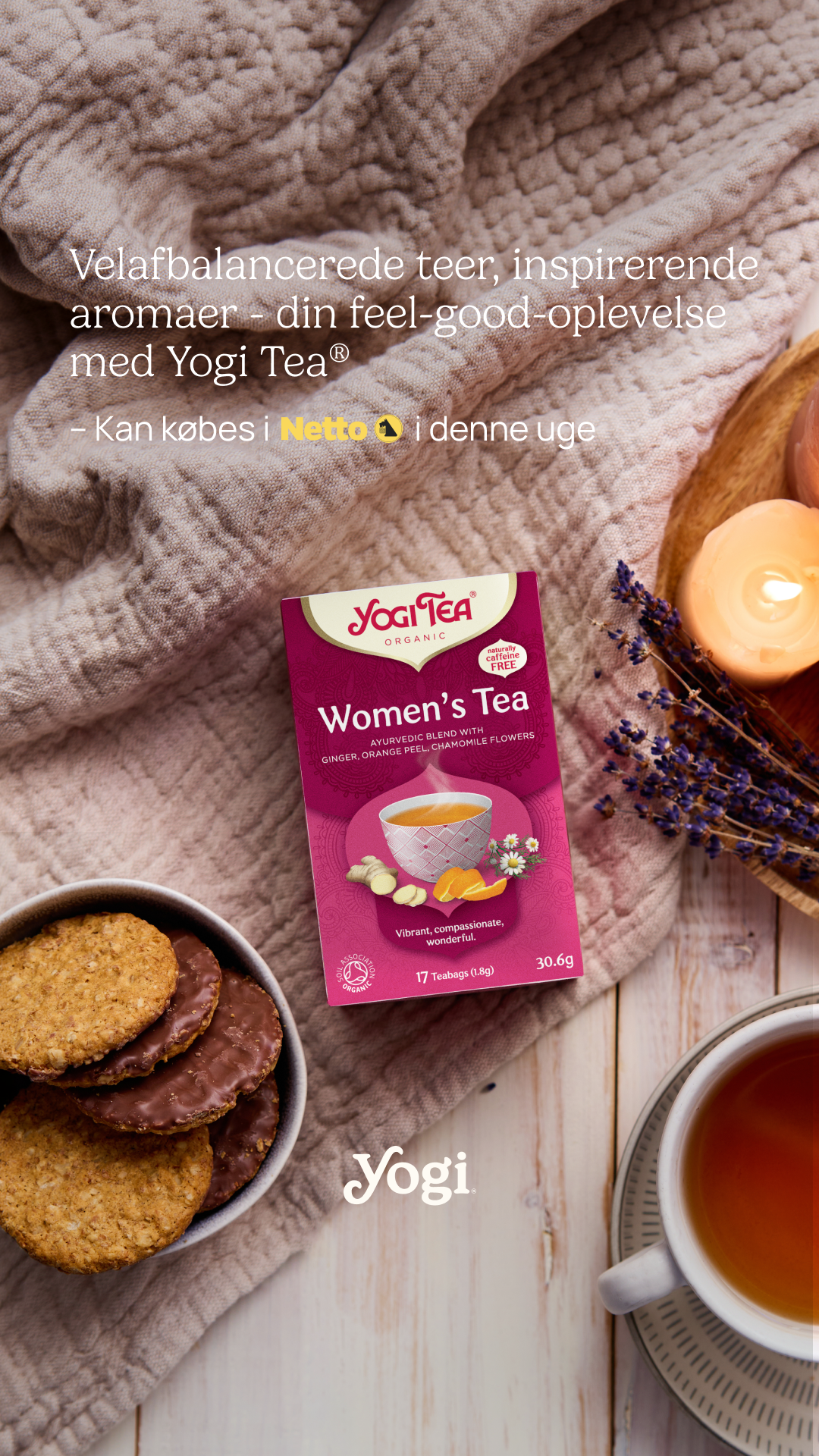 Yogi Tea Facebook ad