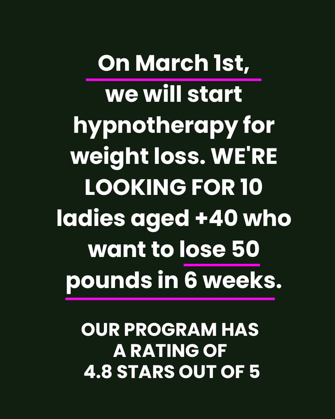 Hypnozio: power of hypnotherapy Facebook ad